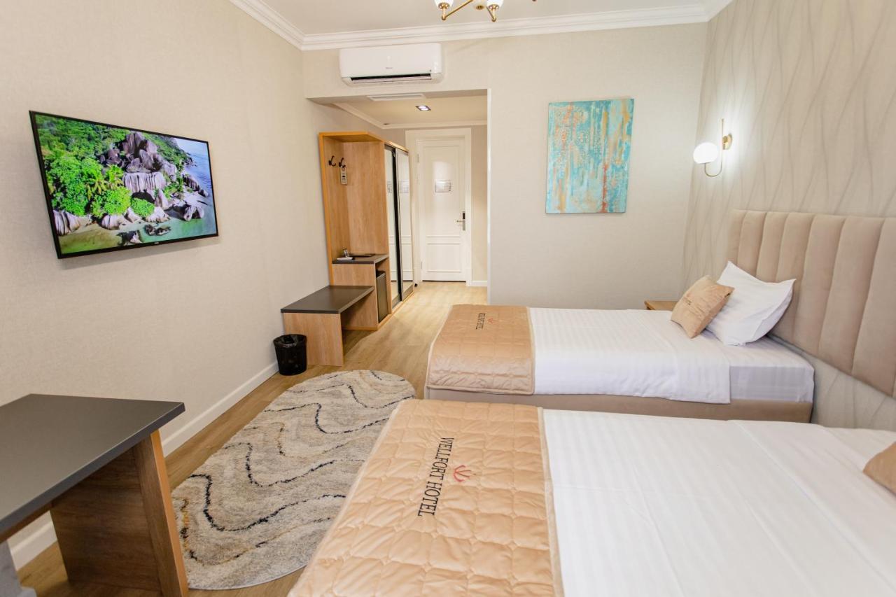 Wellfort Hotel Samarkand Bagian luar foto