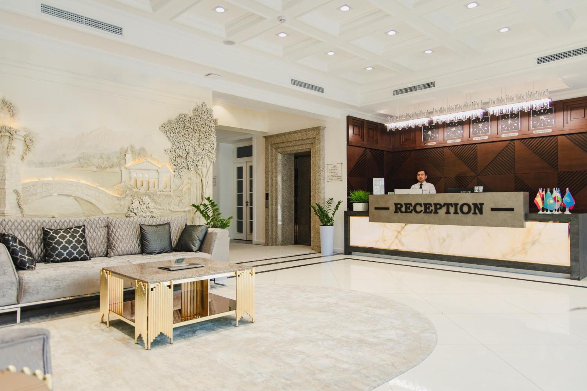 Wellfort Hotel Samarkand Bagian luar foto